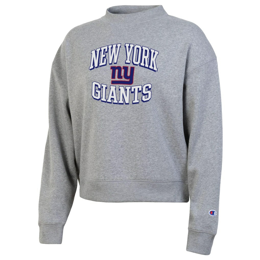 New York Giants Champion Women's Triumph Tri-Blend Sweatshirt - Gray cheap