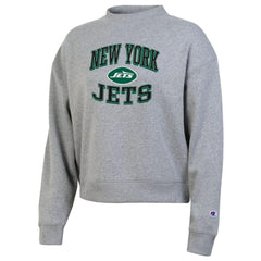 New York Jets Champion Women's Triumph Tri-Blend Sweatshirt - Gray discount