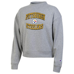 Pittsburgh Steelers Champion Women's Triumph Tri-Blend Sweatshirt - Gray outlet