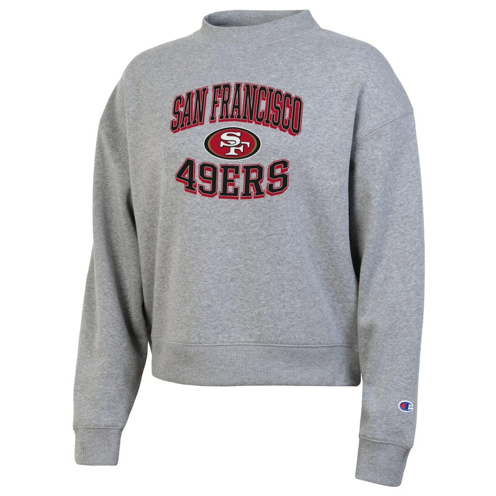 San Francisco 49ers Champion Women's Triumph Tri-Blend Sweatshirt - Gray cheap