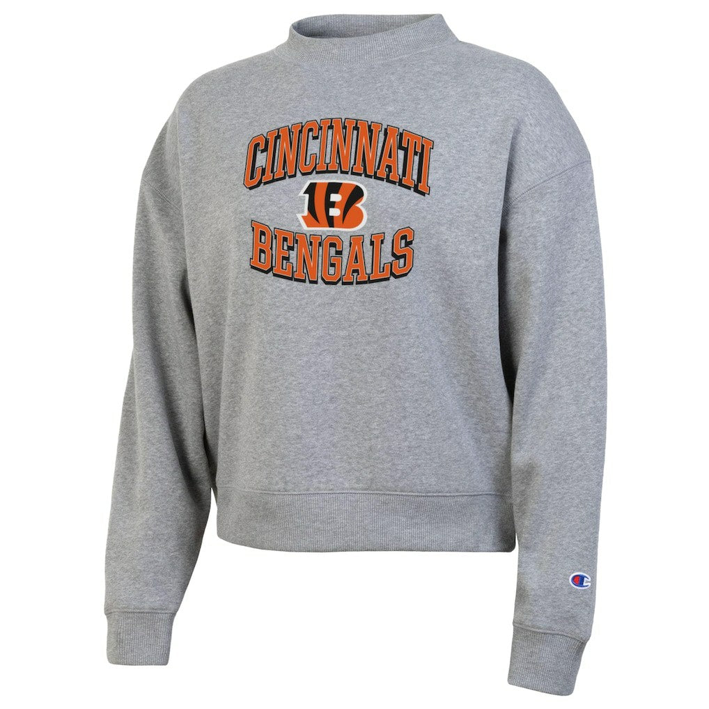Cincinnati Bengals Champion Women's Triumph Tri-Blend Sweatshirt - Gray on sale