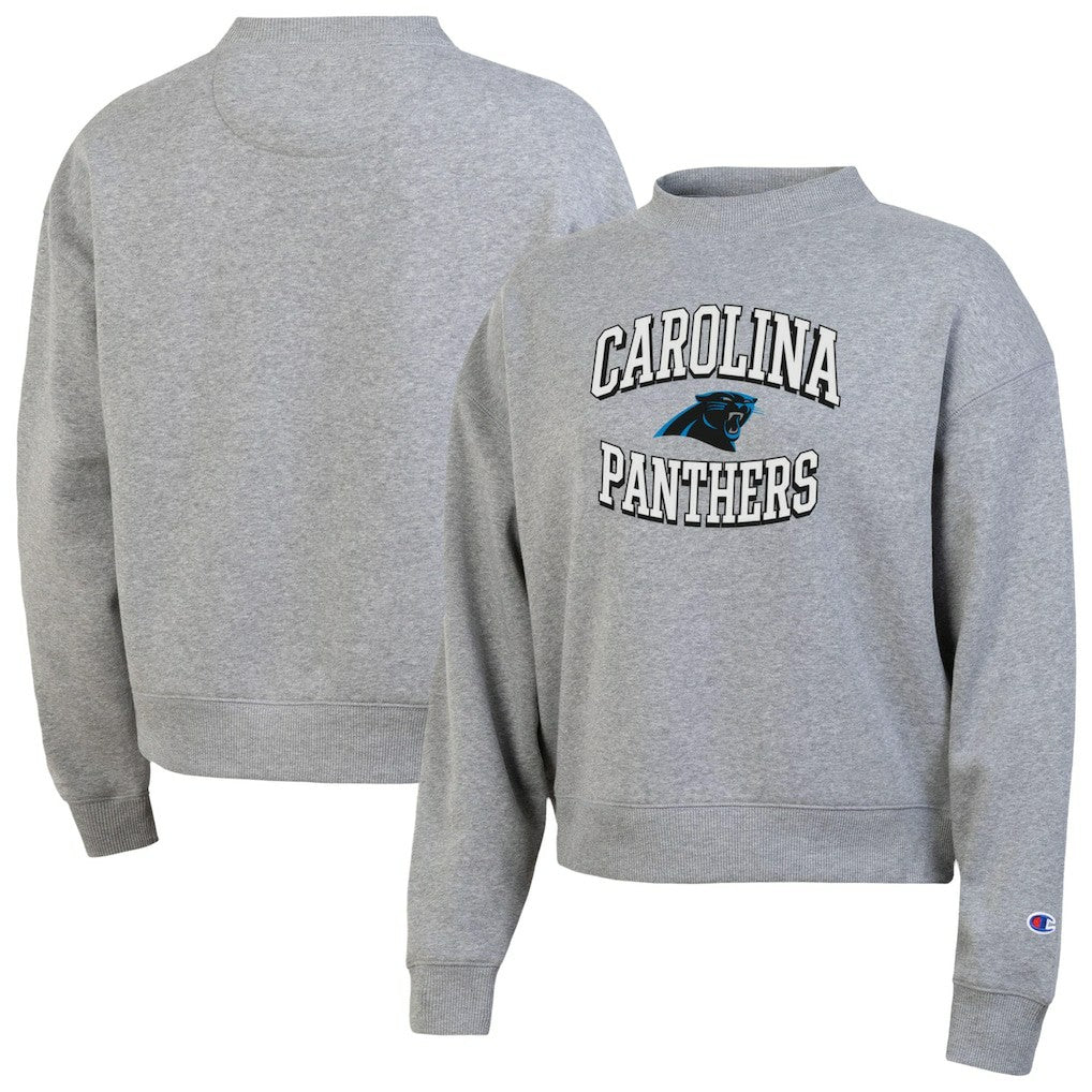 Carolina Panthers Champion Women's Triumph Tri-Blend Sweatshirt - Gray online