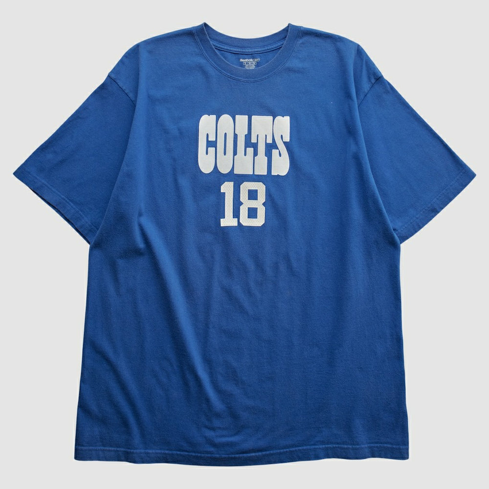 Indianapolis Colts Reebok 2010s T-shirt - Blue Vintage discount