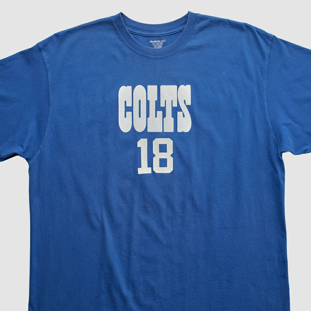 Indianapolis Colts Reebok 2010s T-shirt - Blue Vintage discount