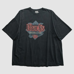 Arizona Diamondbacks Genuine Merchandise 2000s T-shirt Black Vintage