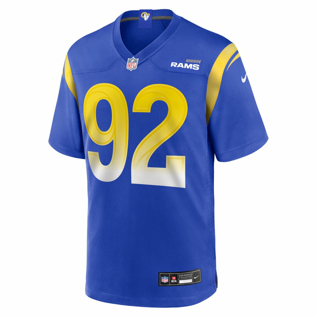 Harrison Mevis Los Angeles Rams Team Game Jersey - Royal sale
