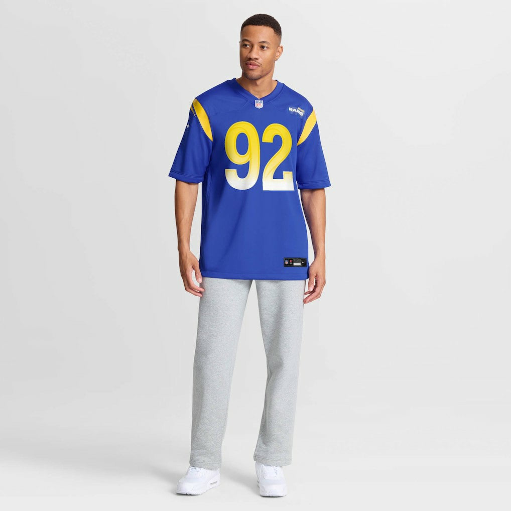 Harrison Mevis Los Angeles Rams Team Game Jersey - Royal sale