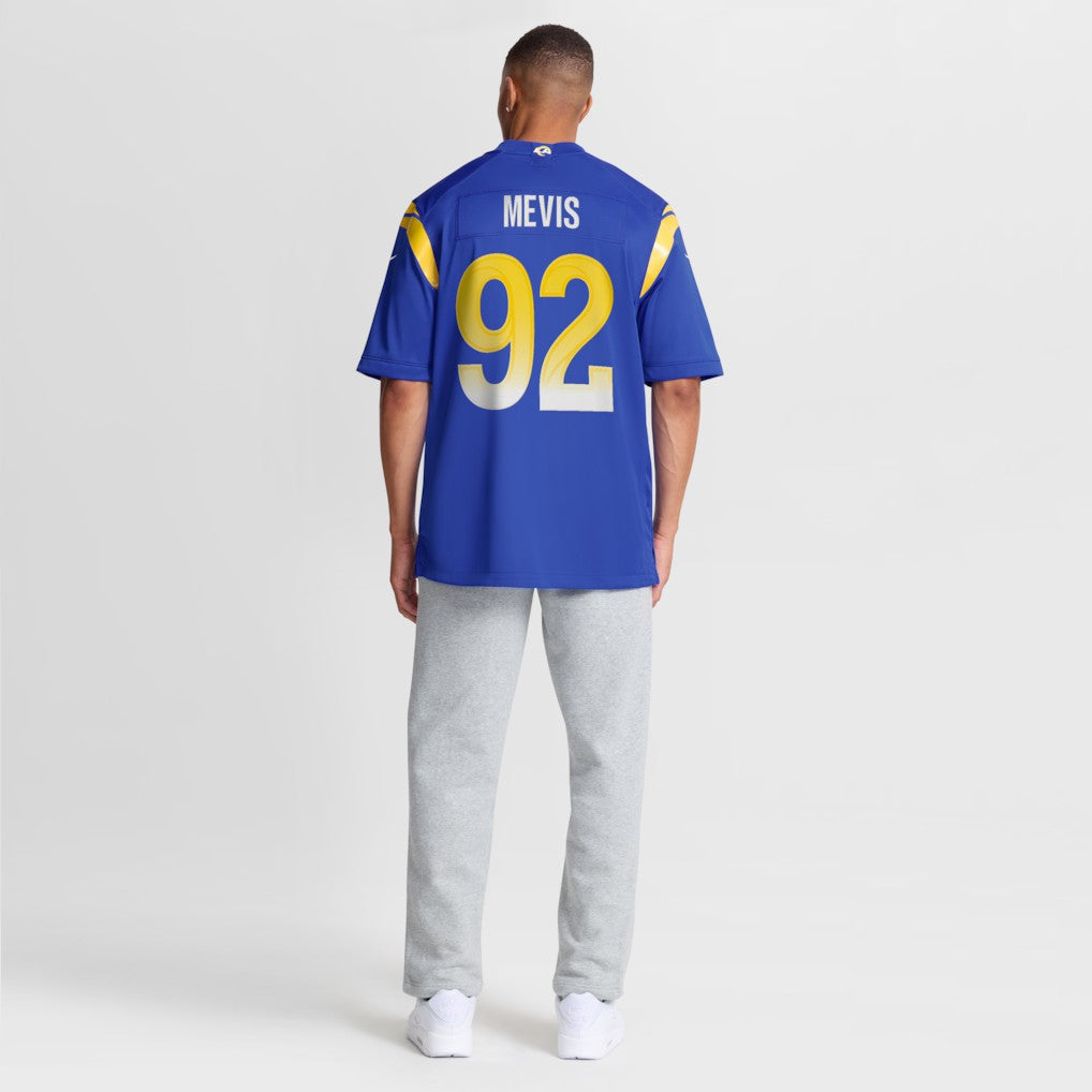 Harrison Mevis Los Angeles Rams Team Game Jersey - Royal sale