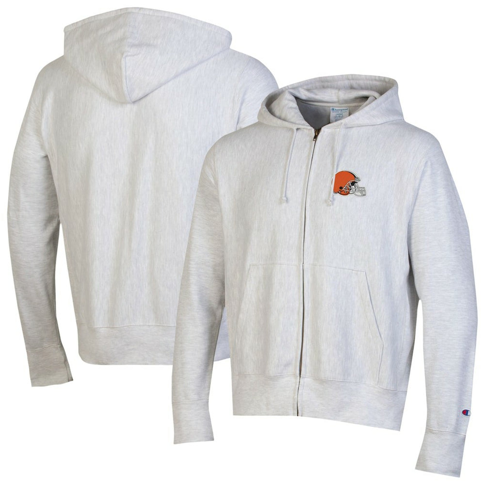 Cleveland Browns Champion Reverse Weave Full-Zip Hoodie - Gray cheap