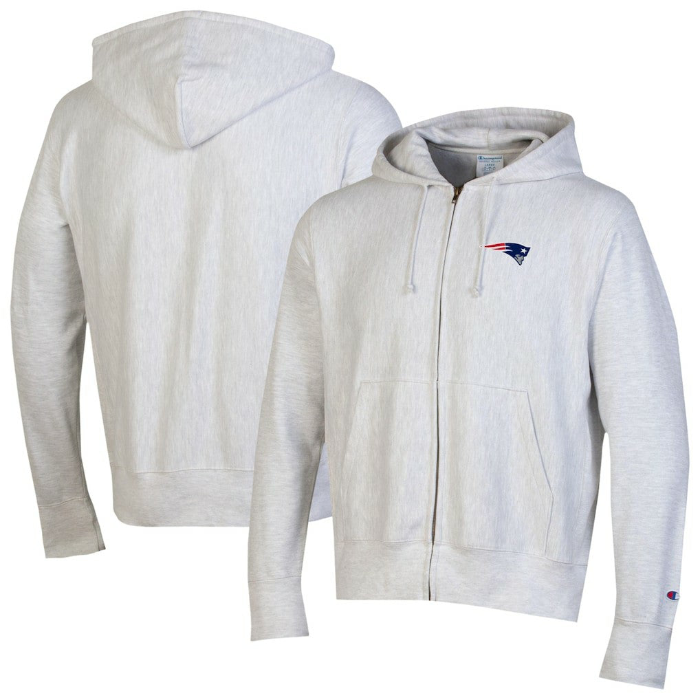 New England Patriots Champion Reverse Weave Full-Zip Hoodie - Gray cheap
