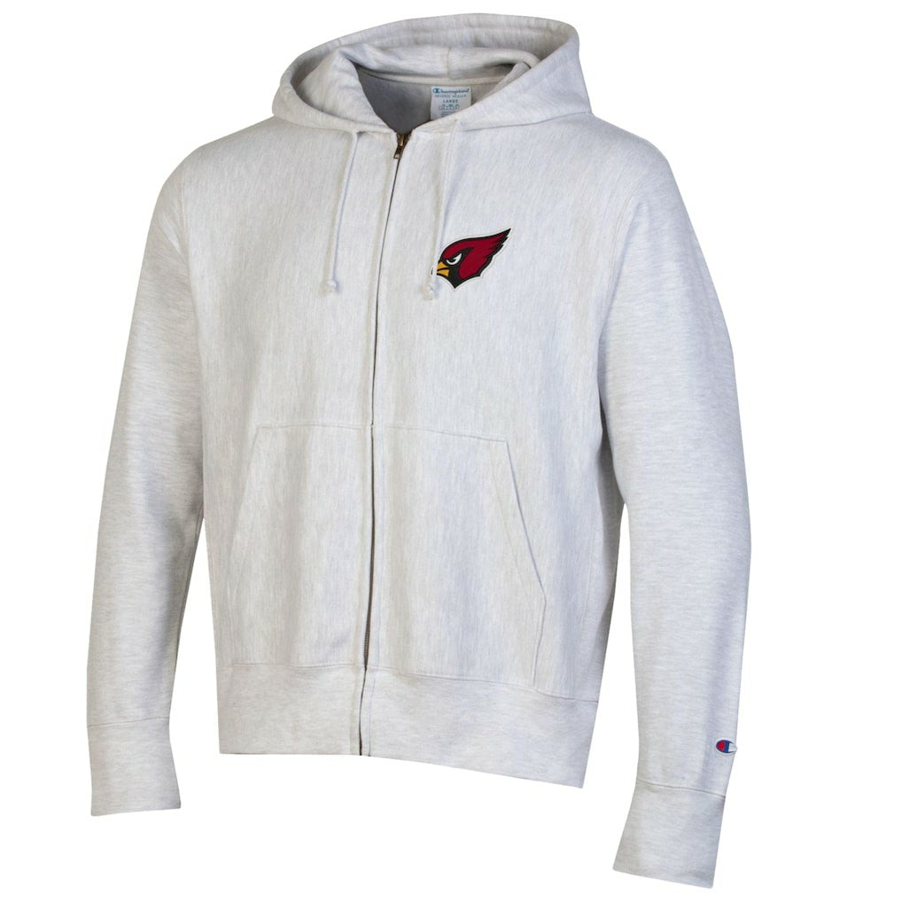 Arizona Cardinals Champion Reverse Weave Full-Zip Hoodie - Gray for sale