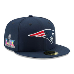 New England Patriots New Era Super Bowl LX Side Patch 59FIFTY Fitted Hat - Navy cheap