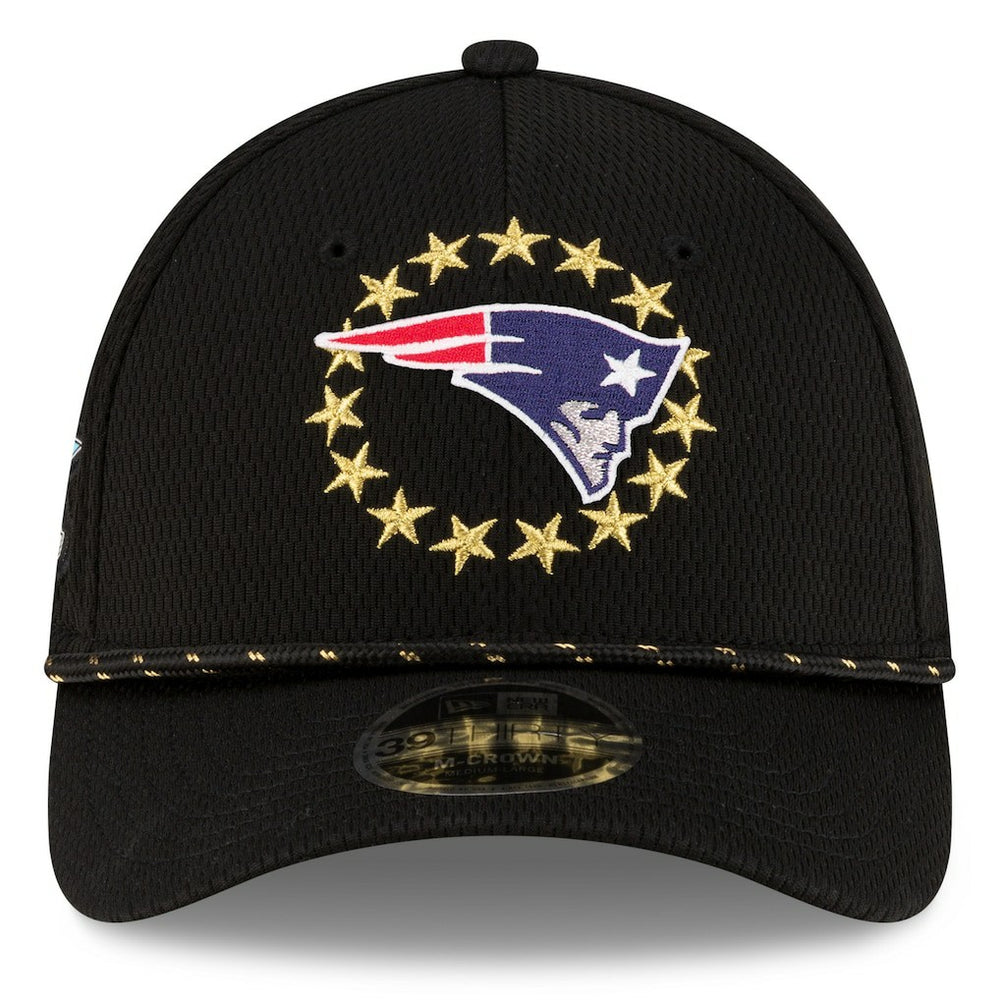 New England Patriots New Era Super Bowl LX 39THIRTY M-Crown Rope Flex Hat - Black on sale