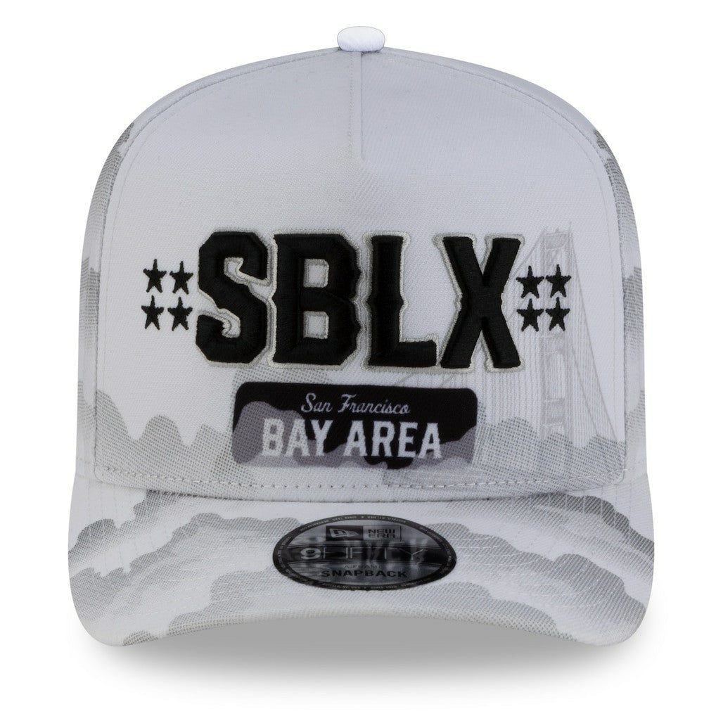 New England Patriots New Era Super Bowl LX Tarmac 9FIFTY Snapback Hat - White cheap