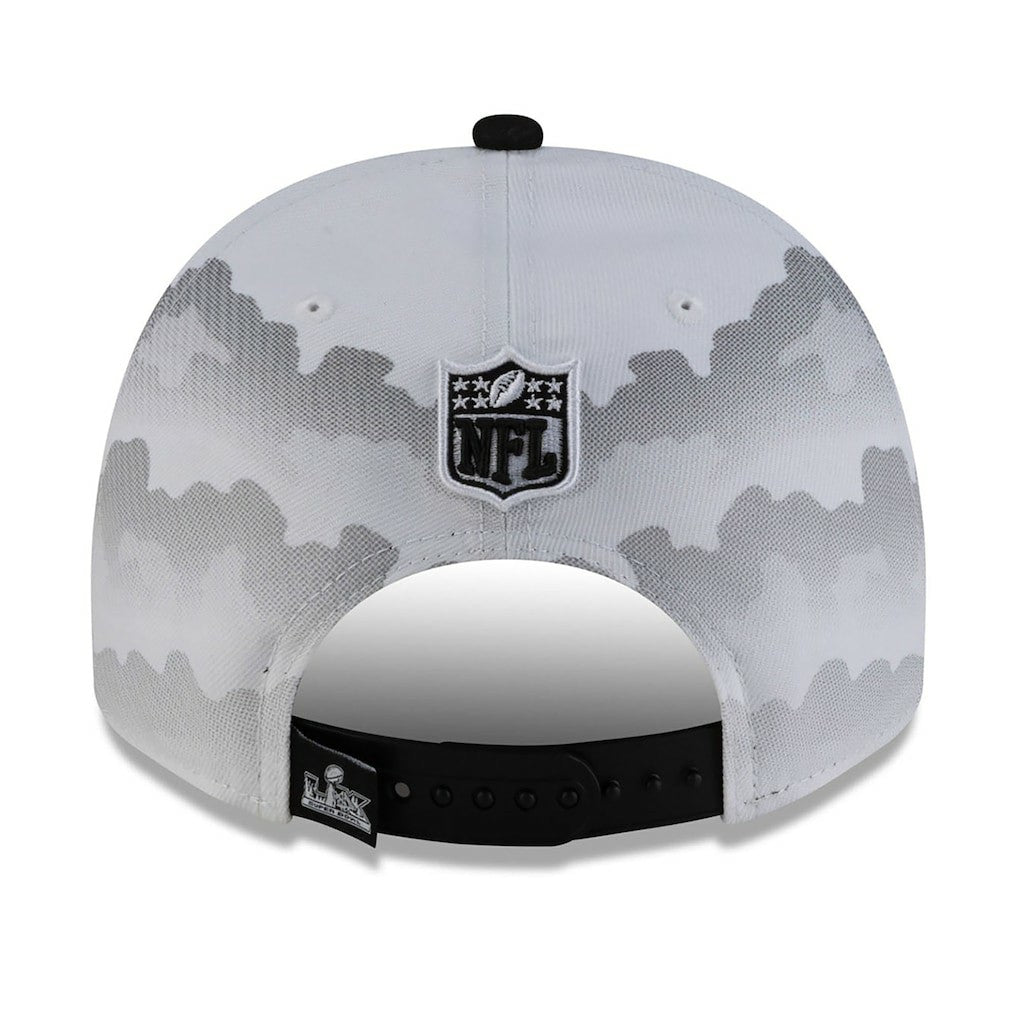 New England Patriots New Era Super Bowl LX Tarmac 9FIFTY Snapback Hat - White cheap