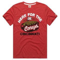 Cincinnati Reds Homage Tri-Blend Hyperlocal T-Shirt Red