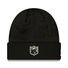 New England Patriots New Era Super Bowl LX Opening Night Cuffed Knit Hat - Black sale