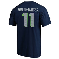 Jaxon Smith-Njigba Seattle Seahawks Super Bowl LX Patch Big & Tall Name & Number T-Shirt - College Navy discount