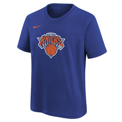 New York Knicks Youth Team Essential Logo T-Shirt - Blue online