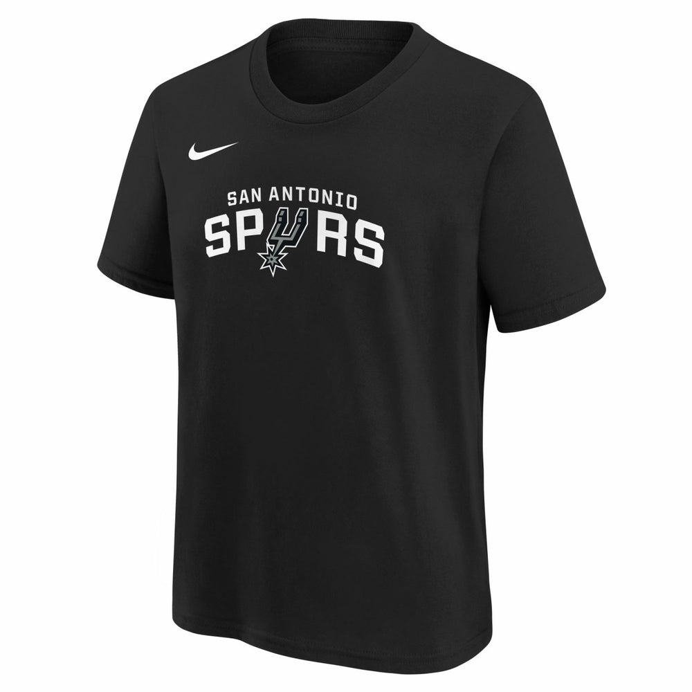 San Antonio Spurs Youth Team Essential Logo T-Shirt - Black for sale