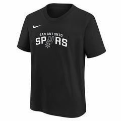San Antonio Spurs Youth Team Essential Logo T-Shirt - Black for sale