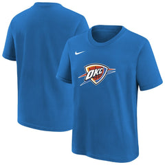 Oklahoma City Thunder Youth Team Essential Logo T-Shirt - Blue shop