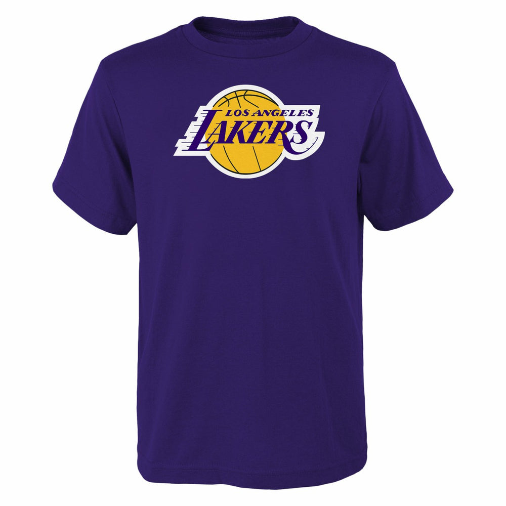 Los Angeles Lakers Outerstuff Youth Primary Logo T-Shirt - Purple sale