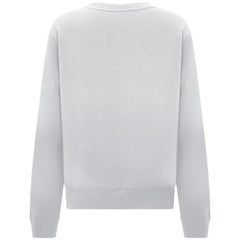 Columbus Blue Jackets Levelwear Women's Yvette Big Script Tri-Blend Sweatshirt - White Sweatshirts