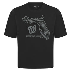 Washington Nationals Levelwear Sunrise Luxe Signature Knit T-Shirt Black