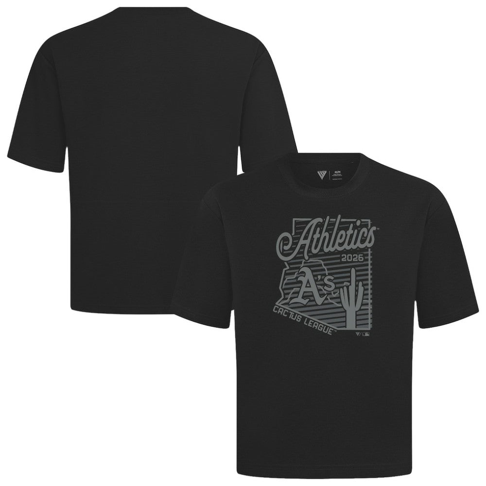 Athletics Levelwear Sunrise Luxe Signature Knit T-Shirt Black