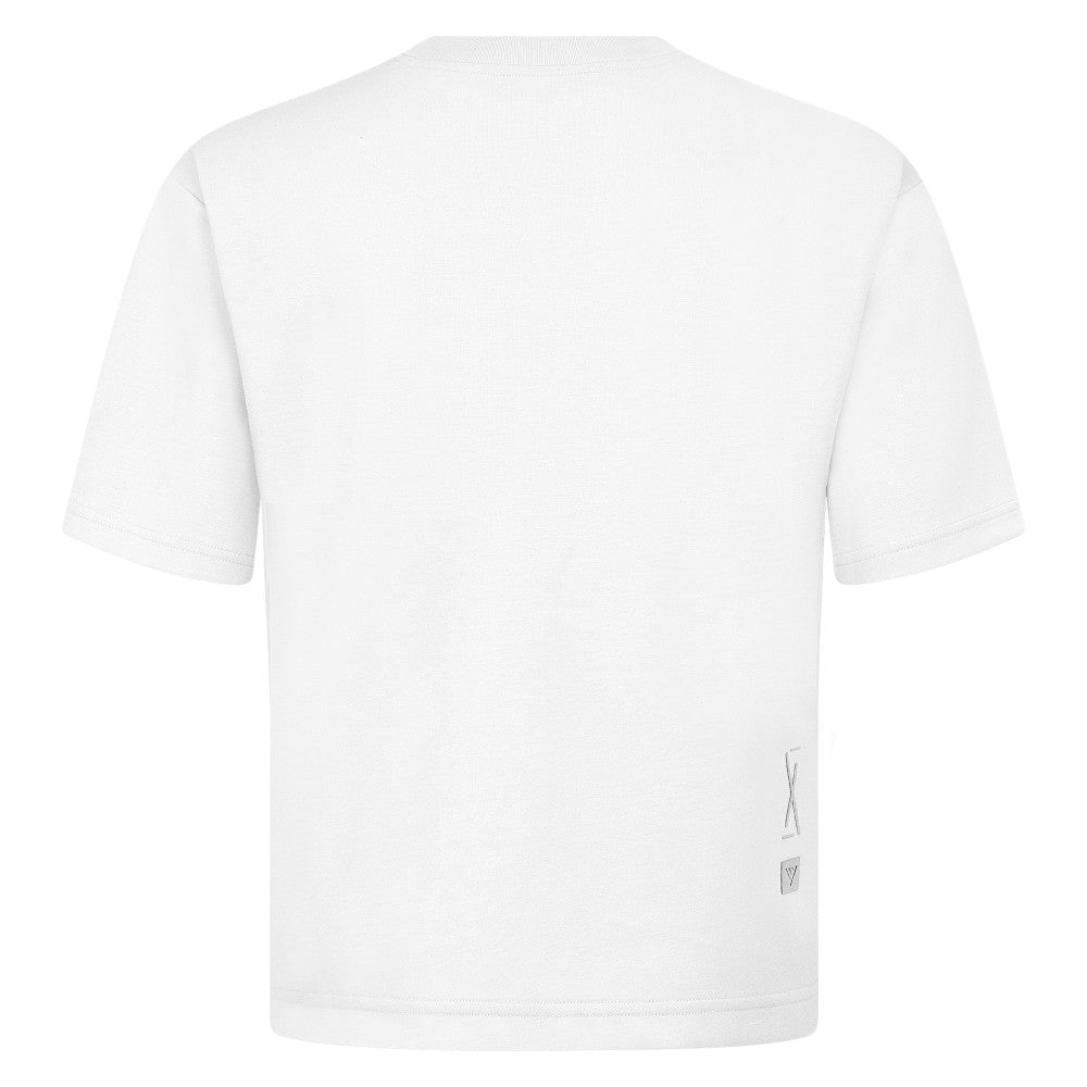 Los Angeles Angels Levelwear Spring Training Badge Luxe Signature Knit T-Shirt White