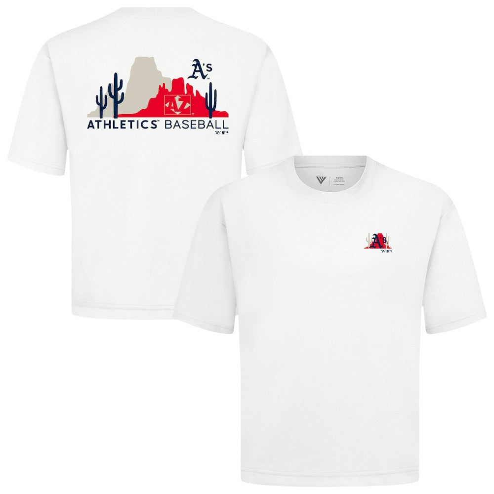 Athletics Levelwear  Luxe Signature Knit T-Shirt White
