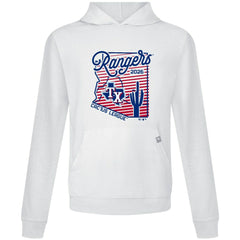 Texas Rangers Levelwear Sunrise Relay Hoodie White