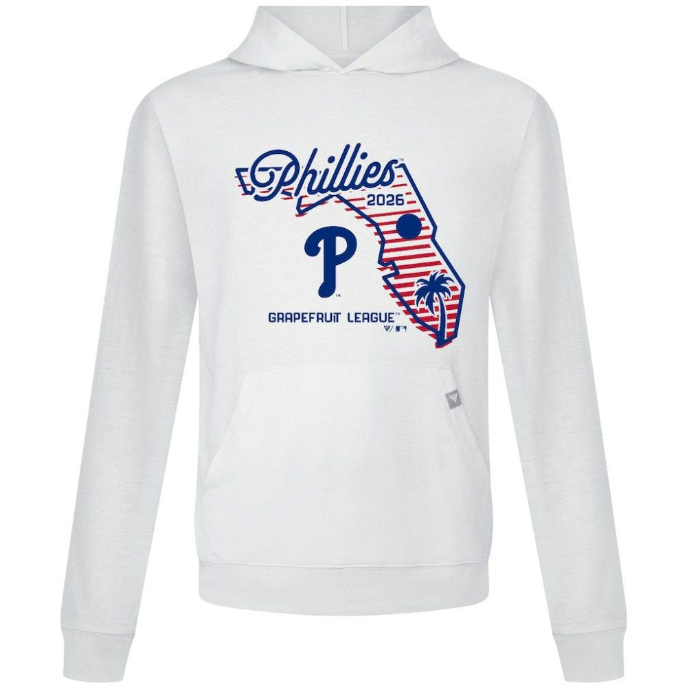 Philadelphia Phillies Levelwear Sunrise Relay Hoodie White