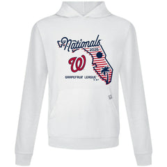 Washington Nationals Levelwear Sunrise Relay Hoodie White