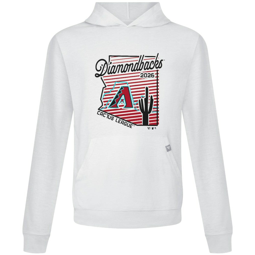 Arizona Diamondbacks Levelwear Sunrise Relay Hoodie White