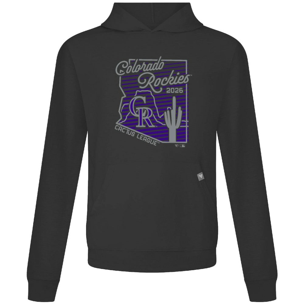 Colorado Rockies Levelwear Sunrise Relay Hoodie Black