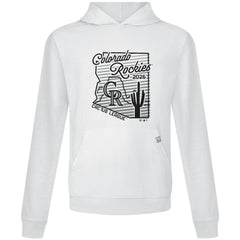 Colorado Rockies Levelwear Sunrise Relay Hoodie White