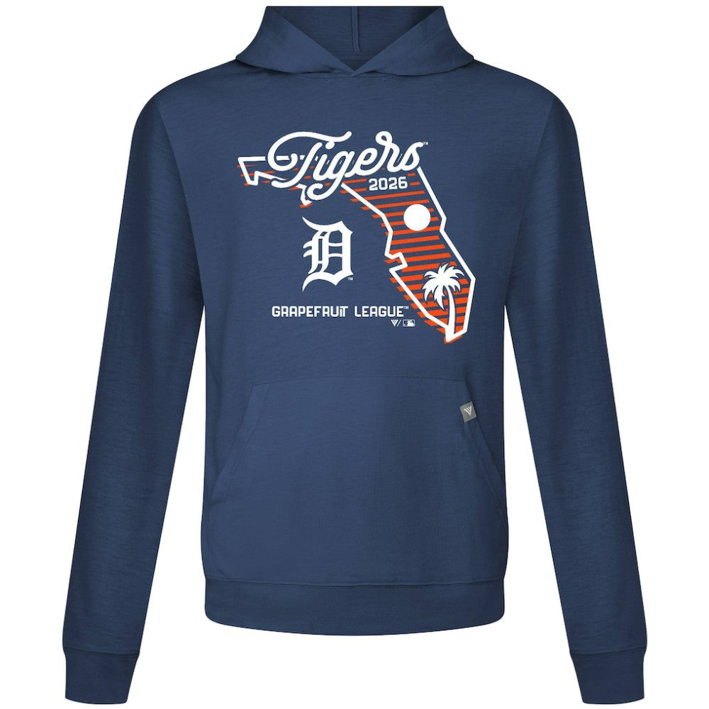 Detroit Tigers Levelwear Sunrise Relay Hoodie Navy
