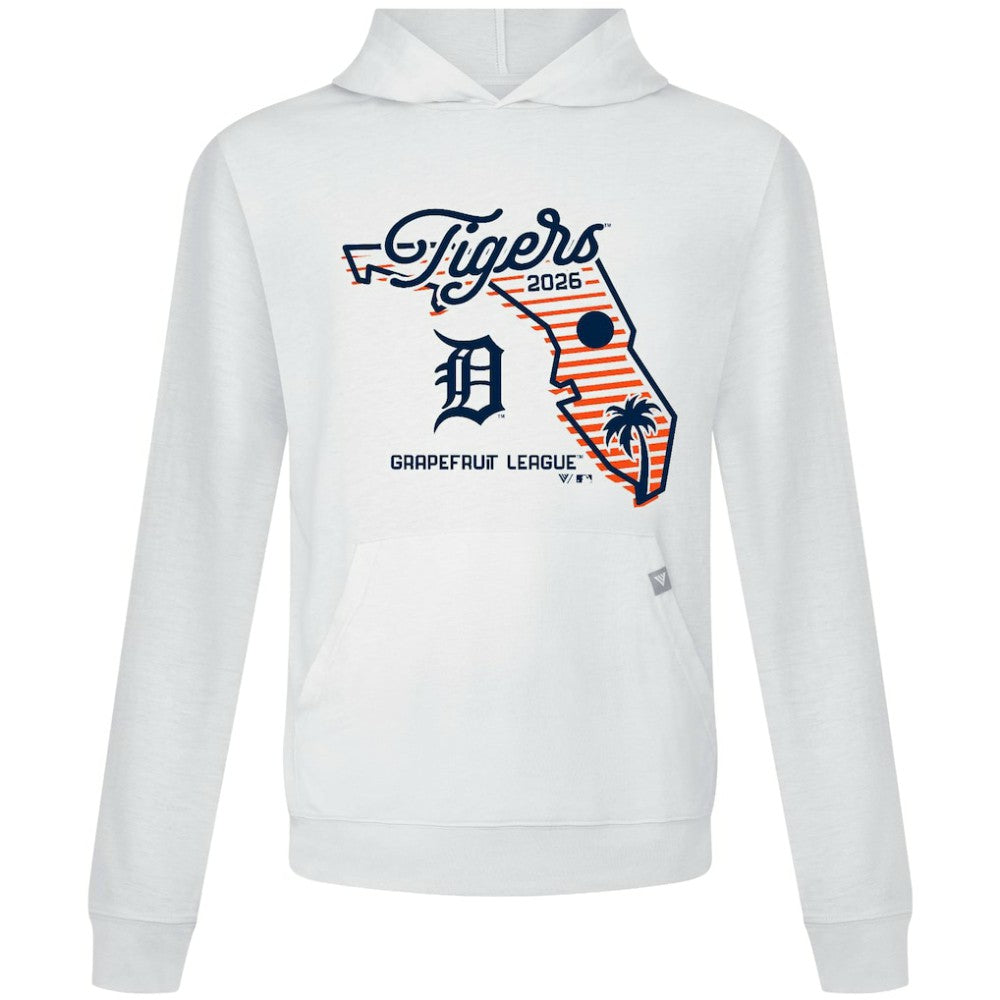 Detroit Tigers Levelwear Sunrise Relay Hoodie White