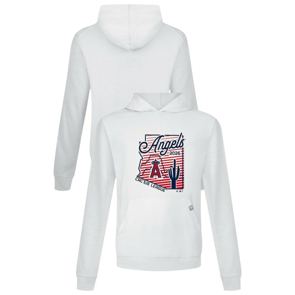 Los Angeles Angels Levelwear Sunrise Relay Hoodie White