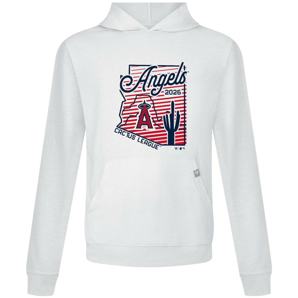 Los Angeles Angels Levelwear Sunrise Relay Hoodie White
