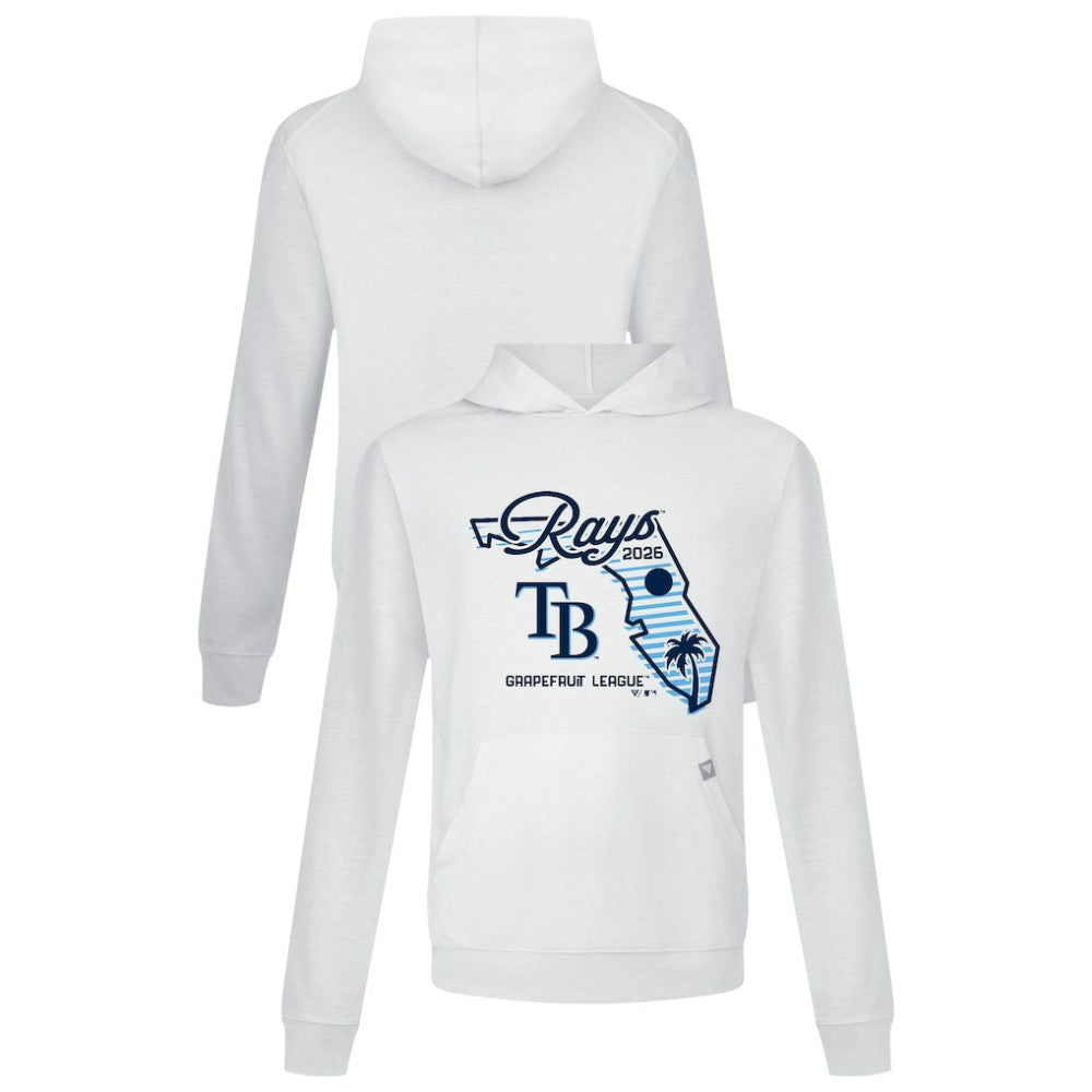 Tampa Bay Rays Levelwear Sunrise Relay Hoodie White