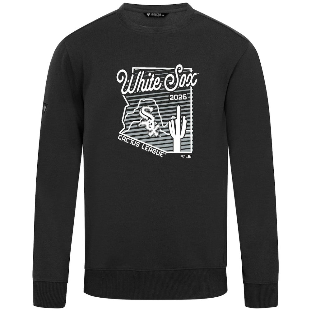 Chicago White Sox Levelwear Zane Sunrise Sweatshirt Black