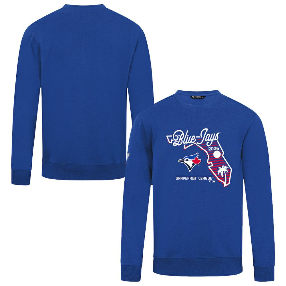 Toronto Blue Jays Levelwear Zane Sunrise Sweatshirt Royal