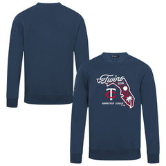 Minnesota Twins Levelwear Zane Sunrise Sweatshirt Navy