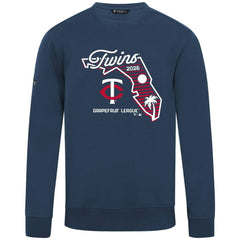 Minnesota Twins Levelwear Zane Sunrise Sweatshirt Navy