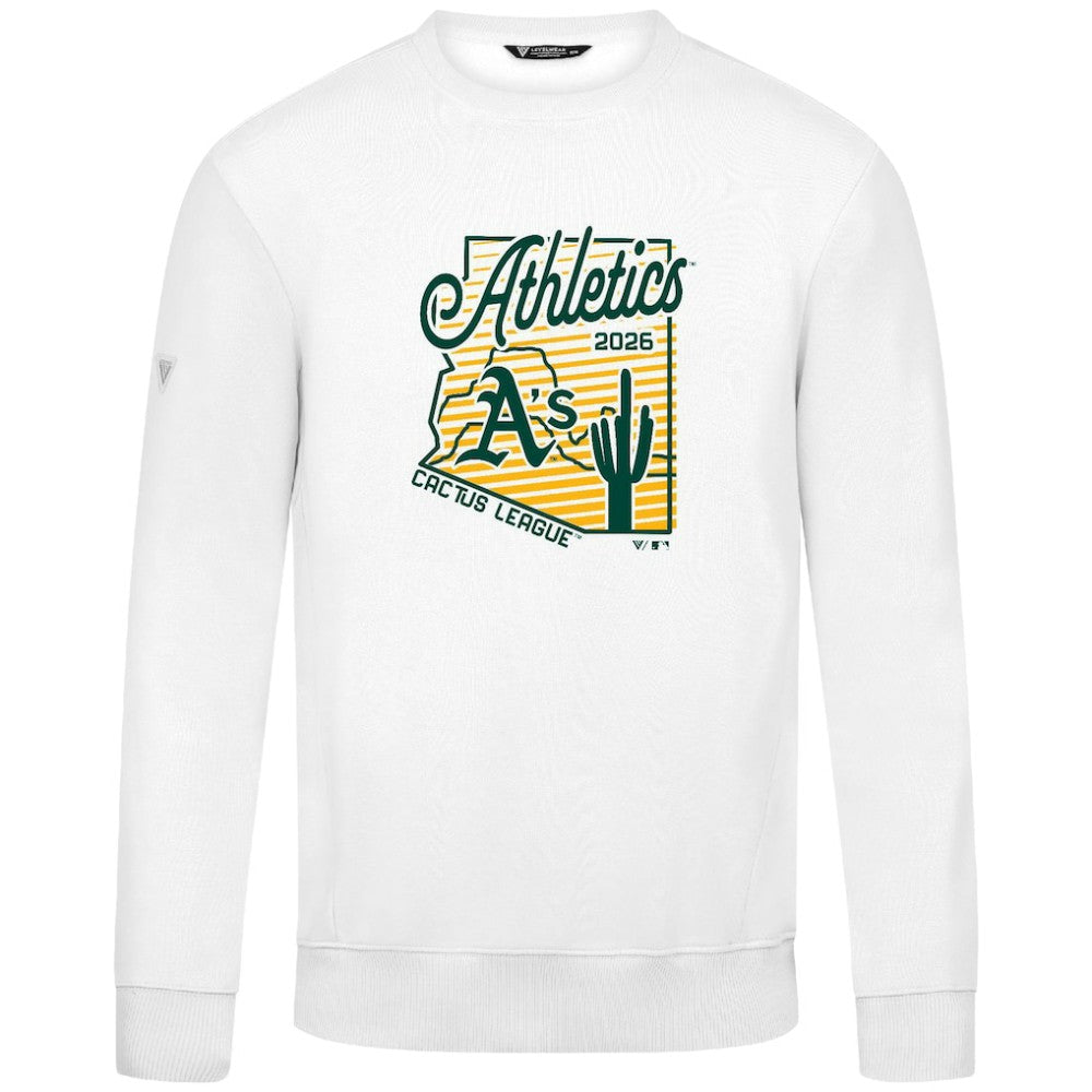 Athletics Levelwear Zane Sunrise Sweatshirt White