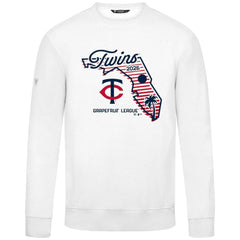 Minnesota Twins Levelwear Zane Sunrise Sweatshirt White