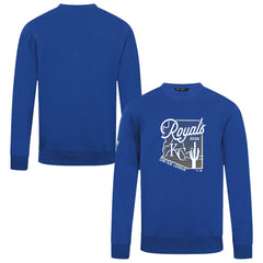 Kansas City Royals Levelwear Zane Sunrise Sweatshirt Royal